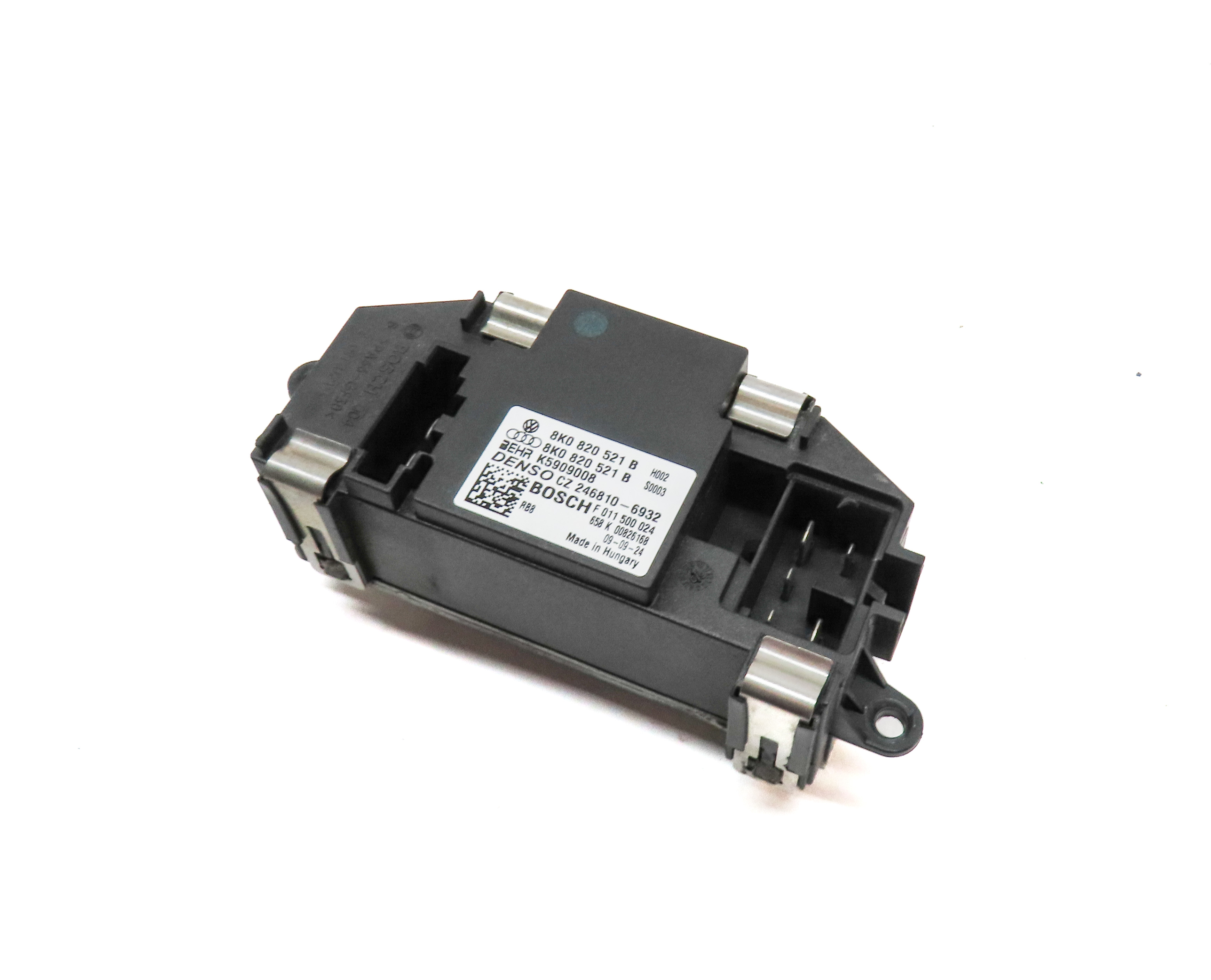 2010 AUDI S5 (B8 8T) FRONT HEAT AIR AC HVAC BLOWER MOTOR RESISTOR MODULE — exact item pictured